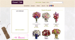 Desktop Screenshot of flowertalkga.com